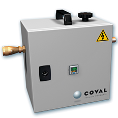 Control box for compacting raw composite