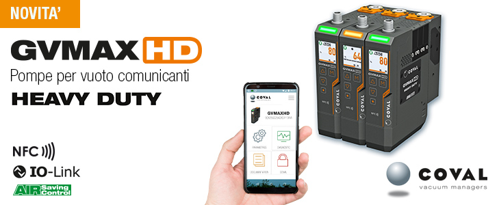 Novità: Pompe per vuoto - serie GVMAX HD Novità: Pompe per vuoto - serie GVMAX HD
