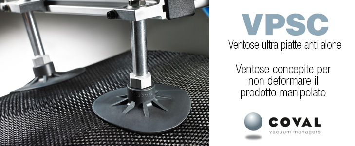 Ventouse plate pour matériaux composites ou l'agroalimentaire Ventouse plate pour matériaux composites ou l'agroalimentaire