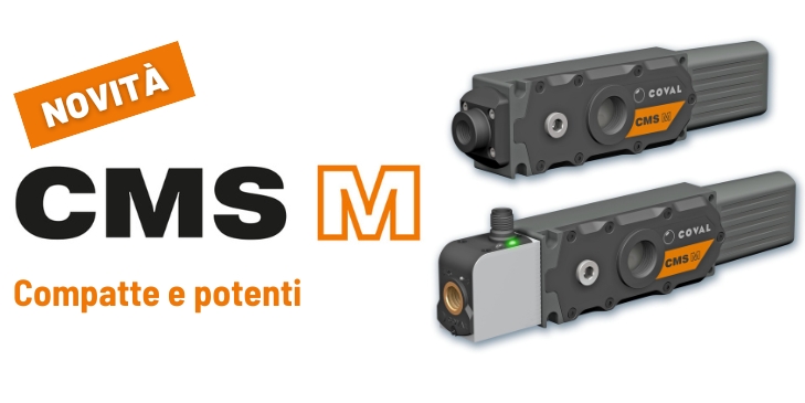 Nuove mini pompe per vuoto multistadio, Serie CMS M