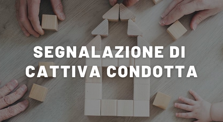 Segnalazione di  cattiva condotta