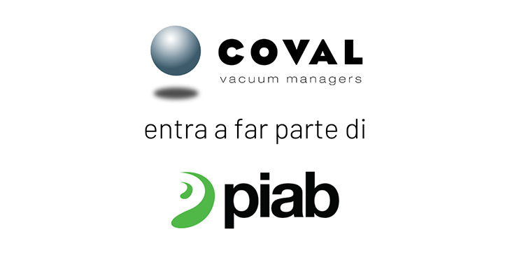 COVAL entra a far parte del Gruppo Piab