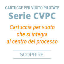 Cartucce per vuoto pilotate